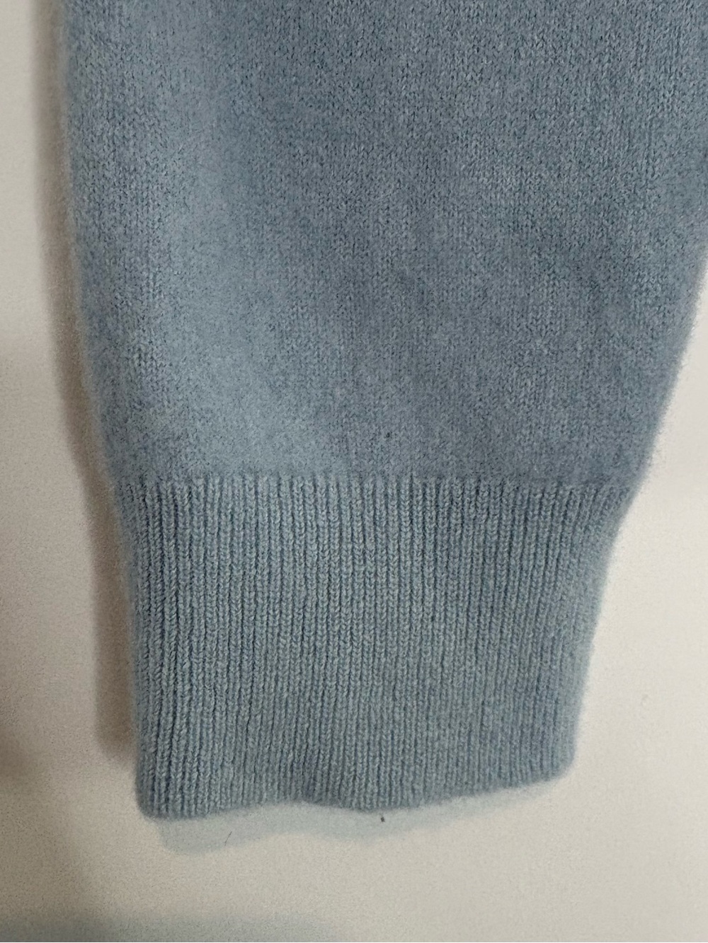 Reiss Wool Blend Crew Neck Pullover Sweater Powdered Slate Blue - Picture 6 of 10